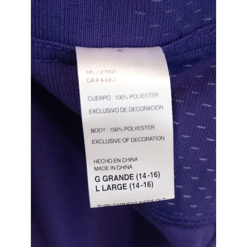 Nike NFL Minnesota Vikings Jersey Boys L Teddy Bridgewater Football Fan Sporty